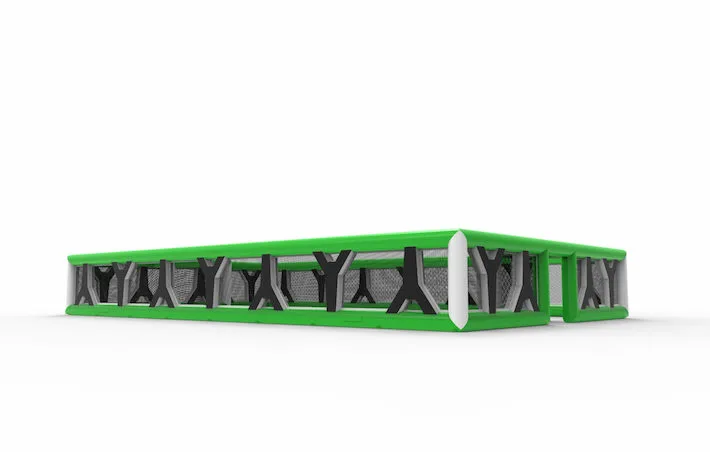 Archery /Paintball Boarding 15 x 25m Green